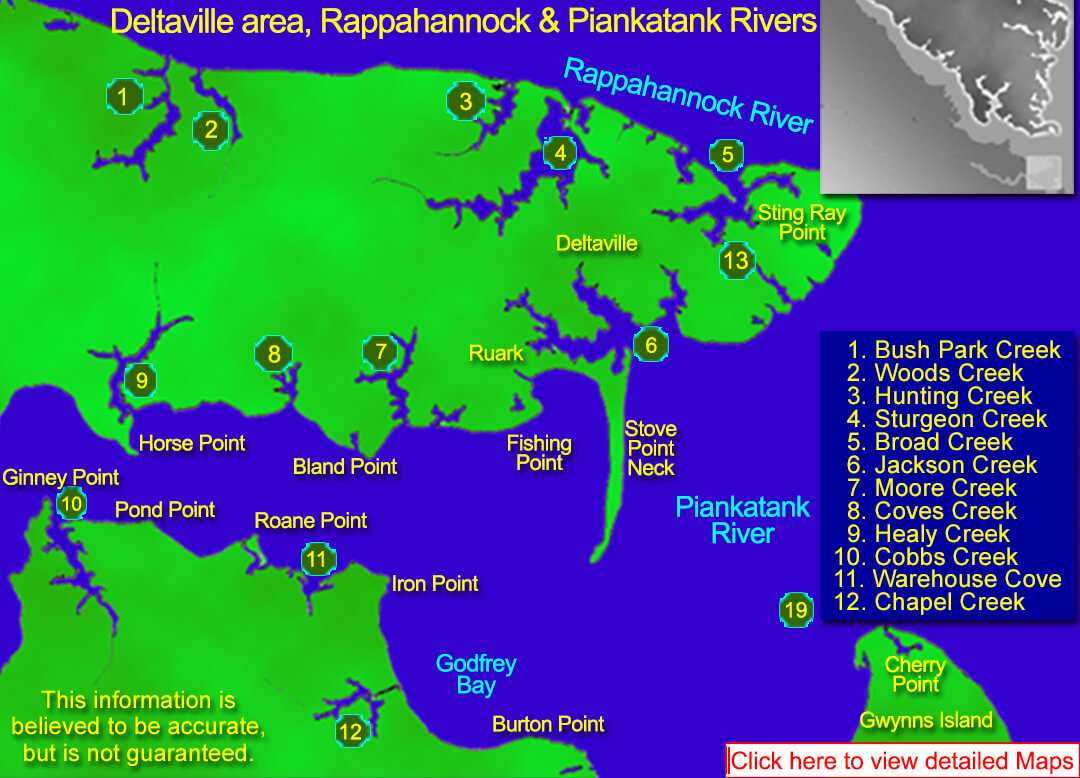 11-Deltaville area, Rappahannock & Piankatank Rivers